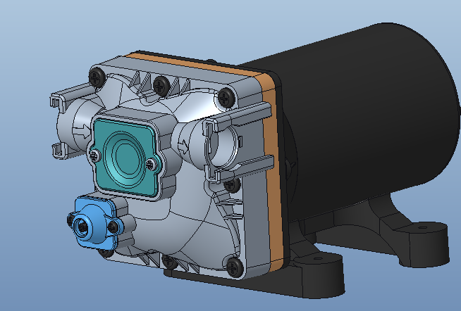 42 series 12V volt rv water pump customization for special case.